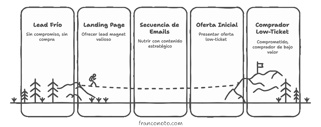 Funnel de Freebie + Secuencia de Emails